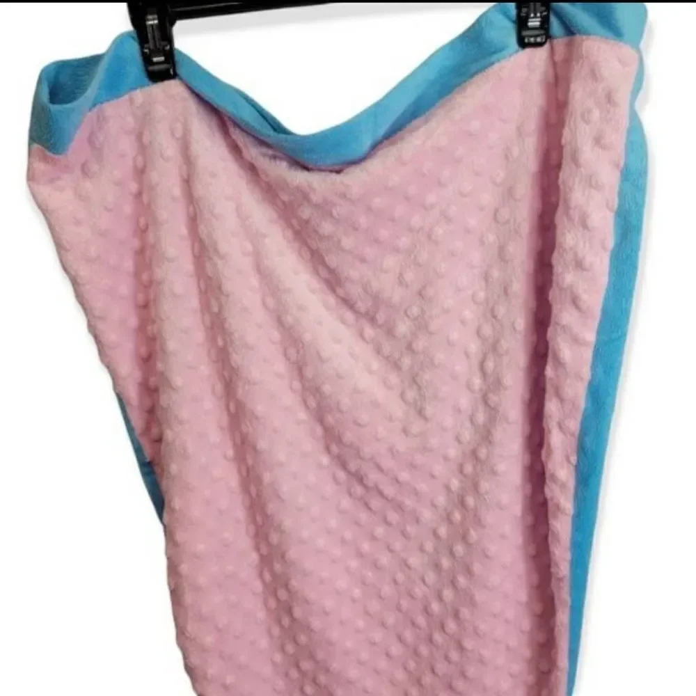 Mermaid tail blanket